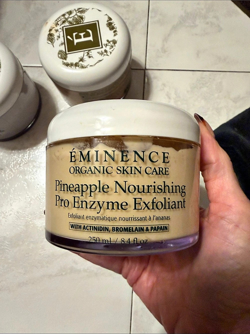 Eminence Pineapple Nourishing Pro-Enzyme Exfoliant Exfoliating Skincare pro size